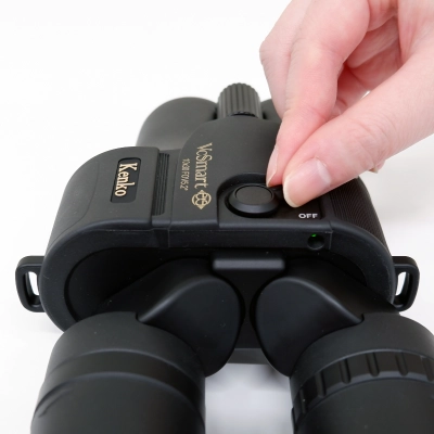 簡単に防振のON・OFFが切り替え